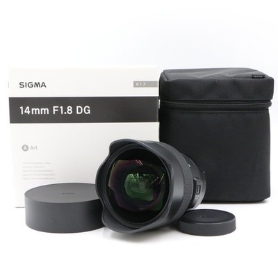 [Almost Unused] Sigma Art 14mm F/1.8 DG HSM for Canon EF Lens