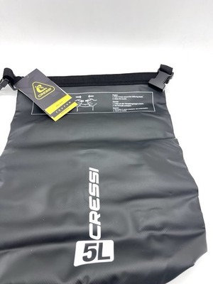 Dry Bag 5 Liter Schwarz Trockensack Seesack wasserdicht Beach Packsack