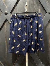 Polo Ralph Lauren Preppy Bear Sleep Shorts in Navy Blue - Men  s Size L - NWT