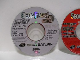 Sega Flash Vol. 3 Compilation Demo Sega Saturn CD Only PAL