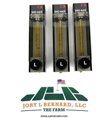 BROOKS INSTRUMENTS, SHO-RATE, LOT OF 3, 1350ECA4CNE1A, VARIABLE FLOWMETER, NEW S