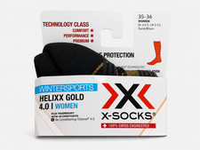 X-SOCKS&reg; HELIXX GOLD WMN 4.0 GOLD/BLACK SIZE 35-36