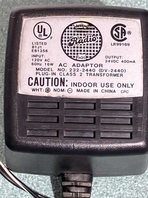 RDL Radio Design Labs - 24 VDC Power Supply - 24VDC Out   400 mA - Model DV-2440