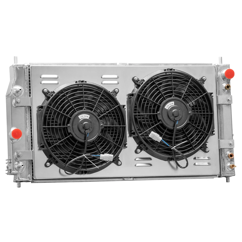 Ventilador de cubierta de radiador de 3 filas para Dodge Intrepid Chrysler Concorde 300M V6 98-2004 Foto 2 de 4