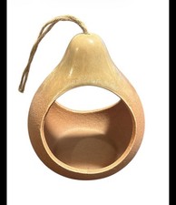 Natural 7 Hanging Terracotta Bird Feeder Outdoor Garden Decor