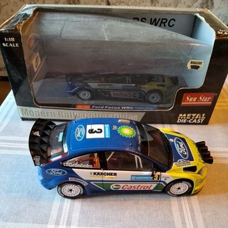 1:18 SUNSTAR Ford Focus Rs WRC M Gronholm 1st rally Sweden 2007