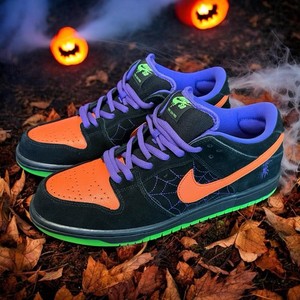 Rare! Nike SB Dunk “Night Of Mischief” Size 11 Halloween Theme 