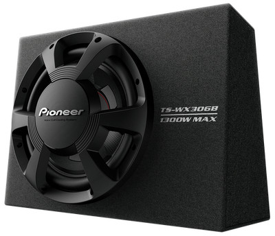Pioneer TS WX306B 12'' Aktiv-Flachsubwoofer 1300W Max 350W RMS Verstärker
