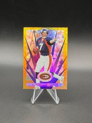 JOHN ELWAY 1999 Donruss Preferred QBC #87 Gold Power 095/150