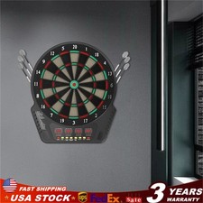 Electronic Dart Board with 27 Game Modes, LED Screens  Soft Tip Darts