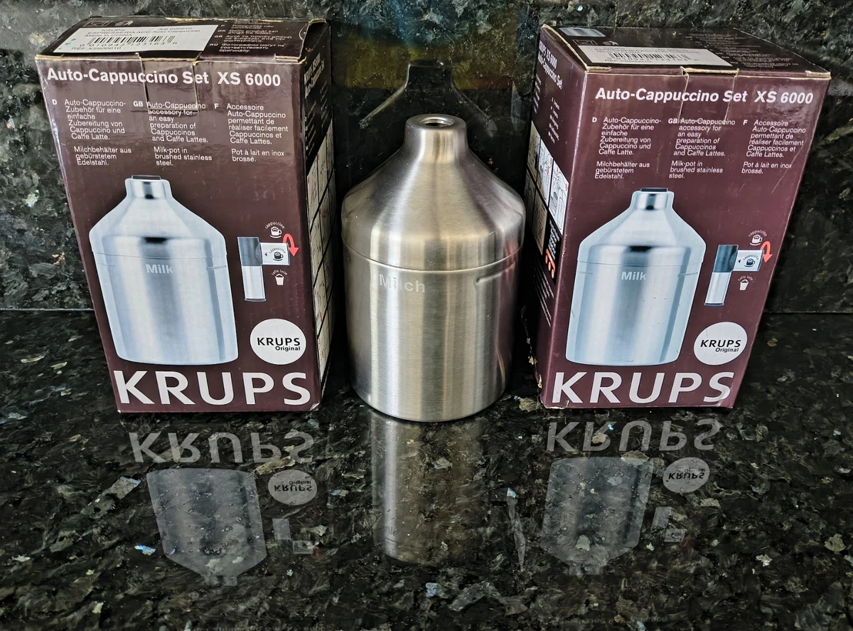 Krups XS 6000 Auto-Cappuccino Set Espresseria für Milchschaum Krups XS 6000 Auto-Cappuccino Set Espresseria für Milchschaum