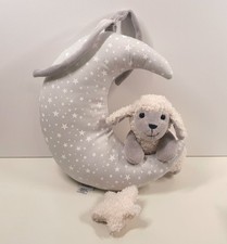 Sterntaler - Spieluhr - Mond mit Schaf + Stern-Anhänger