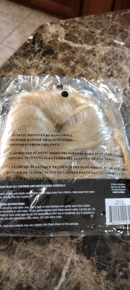 Disfraz Peluca Niño Presidente Trump Foto 4 de 4