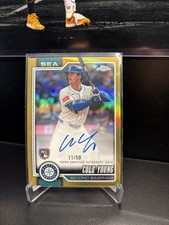 RA-CY Mariners Chrome 2026 True Gold Refractor /50 Auto
