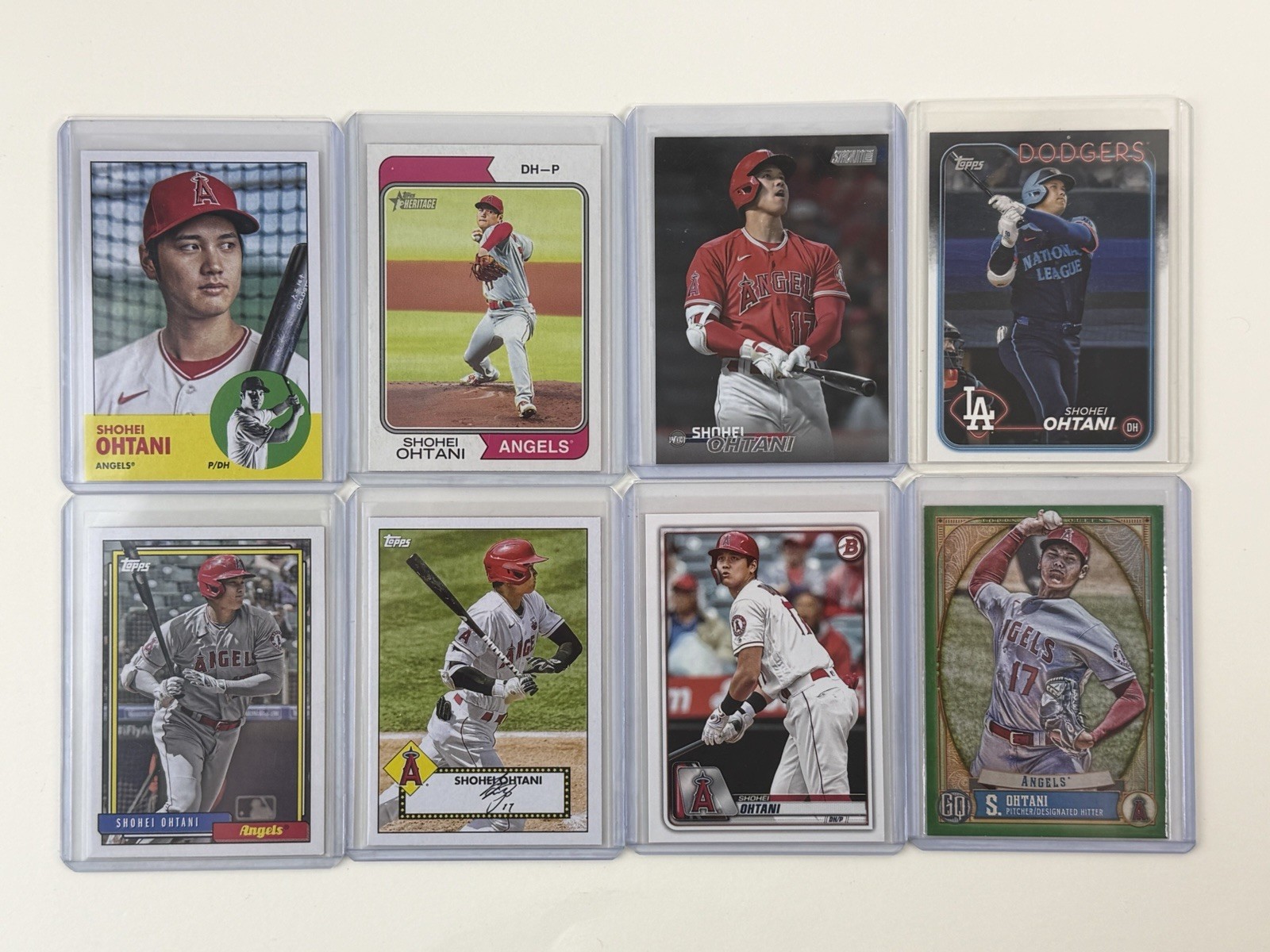 Shohei Ohtani 40 Card HUGE LOT Inserts, Parallels, And More Dodgers & Angels