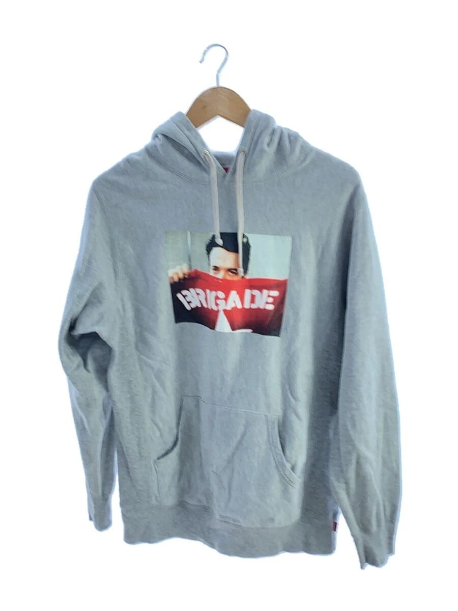 Sweat à capuche Supreme gris M occasion