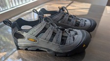 New NWOB KEEN Commuter IV Women's Cycling Sandals Size 8 Gray Black SPD Clipless