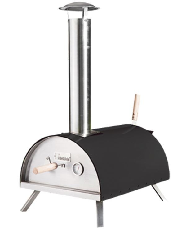 Pizzaofen Pellet Holz Holzkohle anthrazit DaDa