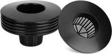 6 Inch Net Pots for 5 Gallon Bucket Wide Lids (5 Pack), 5 Pack, Black 
