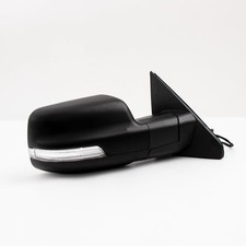For Dodge Ram 1500 2019-2022 Door Mirror Assembly with Painted Black Back Cov...