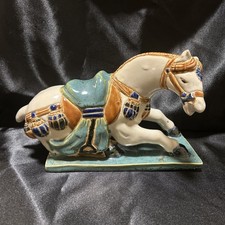 Horse In Stoneware Of Well Hoa Indochina Vietnam Mid-20th Century