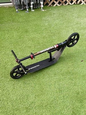 Hudora Adult Kick Scooter   Black | Big Wheels | Foldable Design (Used)