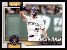 2026 Topps #303 Andrew Vaughn Milwaukee Brewers