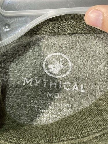 Sudadera Pullover Good Mythical Morning Verde Gráfico YouTube Rhett Link Talla M - Imagen 4 de 5