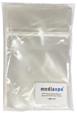 OPP Plastic Wrap Bag for Standard DVD Case 14mm Lot