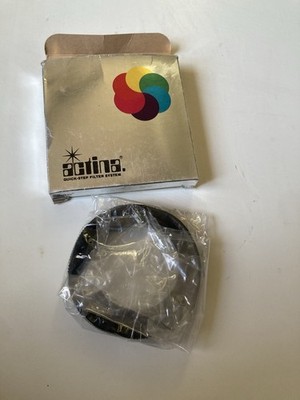 Actina Quick Step Gegenlichtblende Kamera Filtersystem Vintage Boxed 62mm
