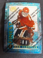 1994-95 Topps Finest -#145 dan cloutier rc rookie
