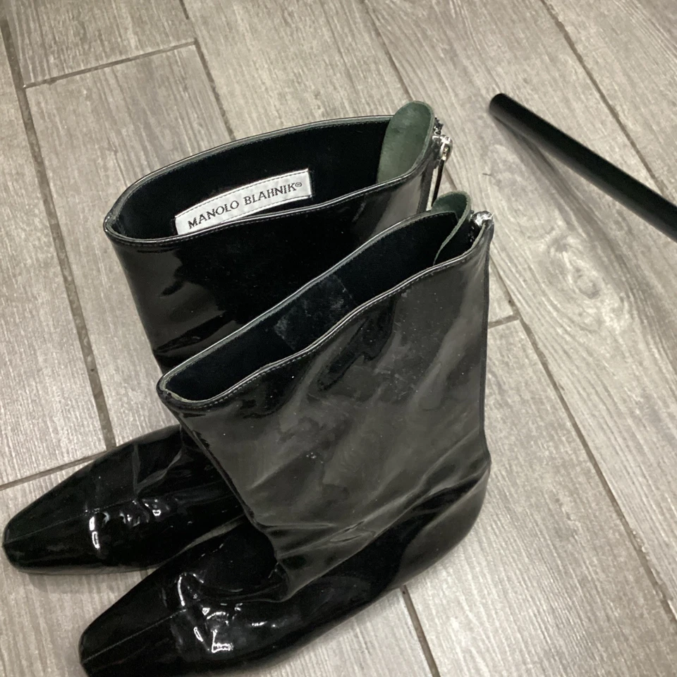 Manolo Blahnik Women's Leather - Image 4 of 4