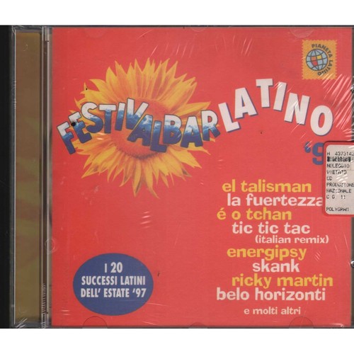 Various CD Festivalbar Latino '97 Polydor – 5536462 Sigillato - Imagen 1 de 2