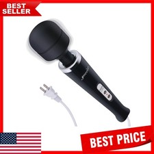 Wired Body Massager with 10 Pulse Settings - Relieve Muscle Pain and Tension