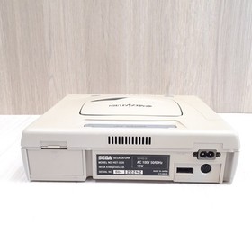 Sega Saturn console bundle with 2 controllers, 6 games & memoryJapan White
