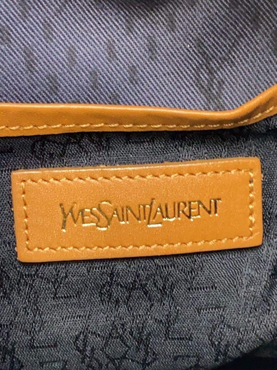 Borsa a tracolla Yves Saint Laurent in pelle nera usata