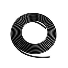 16ft 5M U Shape Car Door Moulding Rubber Scratch Protector Strip Edge Black