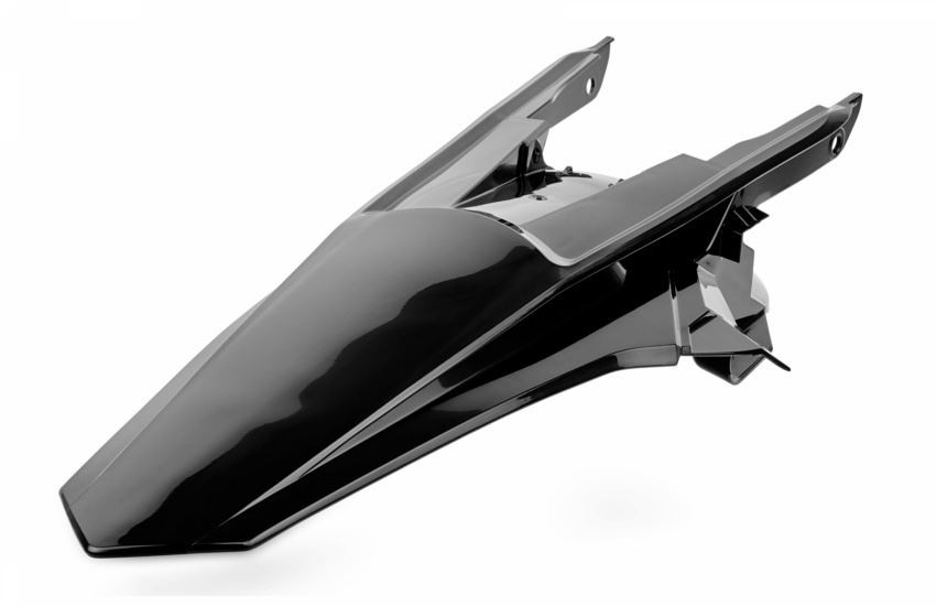 POLISPORT Rear Fender (Orange/Black) To Fit KTM SX/SXF Models 16-18