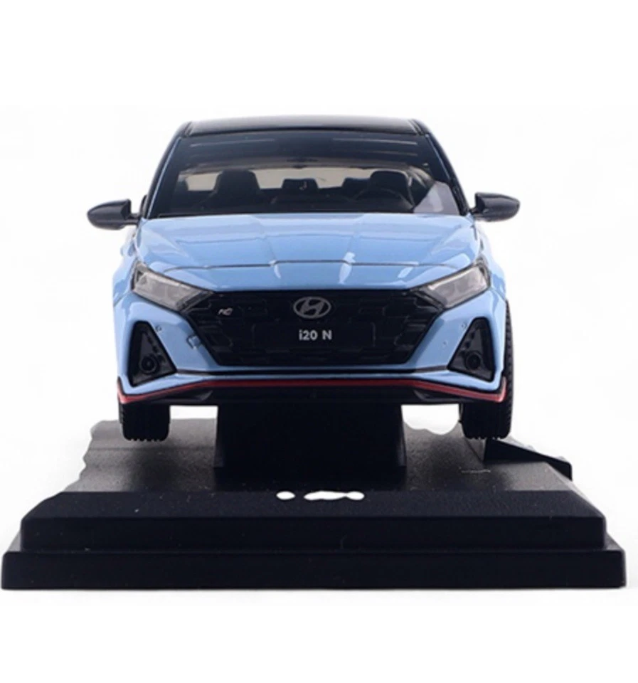 Hyundai i20 N 1:38 Scale Diecast Model Car with Display Base - Image 3 of 4
