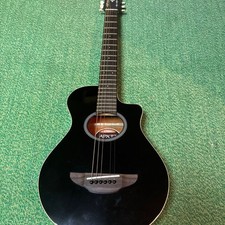 Yamaha APXT2 Black Mini Acoustic Electric Guitar Compact Travel Size Used