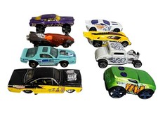 Lot of 8 Toy Cars Assorted Vehicles Hot Rods Multicolor    