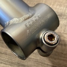 Stelo MTB Ritchey Force Quill 1992 1 pollice 135 10 gradi 25,4 argento Nitto PULITO