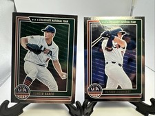 2022 Panini Stars & Stripe USA Baseball Hayden Dunhurst & Hunter Barco Longevity
