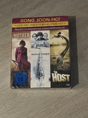 BONG JOON-HO!-BOX MIT SEINEN 3 KLASSIKERN THE HOST MOTHER 3 BLU-RAY SET NEU OVP