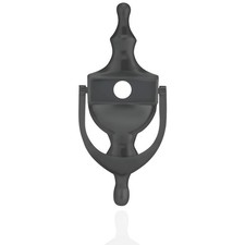 UAP Victorian Urn Door Knocker 6" with Spyhole and Dual Fixings