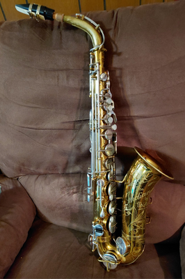 限定値下げ！！希少マーチン インディアナ Martin Indiana Martin The Indiana Alto Saxophone Brass Lacquer Silver-Plated Keys