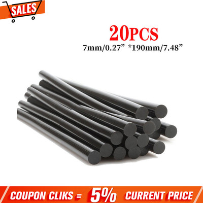 20PCS Hot Melt Glue Sticks DIY Arts Crafts Paintless Dent Repair Tool for Car