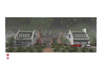 Architectural Rendering print #10 by L. Lumpkins Architects, Inc. 13''x19''