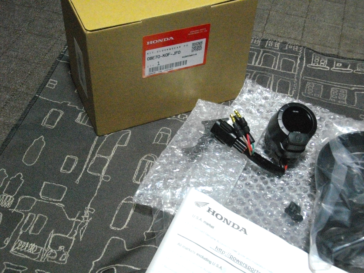 Honda Monkey 125 Clock & Gear Position Meter genuine 08E70-K0F-JF0