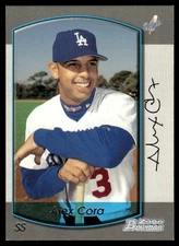 2000 Bowman #436 Alex Cora Los Angeles Dodgers Red Sox Manager